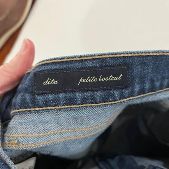 Y2K Citizens of Humanity Dita Low Rise Bootcut Jeans Women's 28 Petite USA - Picture 2 of 15